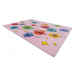 Dywany Lusczow Dětský koberec BALLOONS růžový