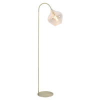 Stojací lampa ve zlaté barvě (výška 160 cm) Rakel – Light & Living