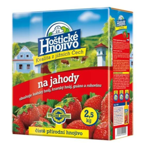 Hnojivo hoštické jahody 2,5kg ZC Jindřichův Hradec