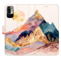 iSaprio flip pouzdro Beautiful Mountains pro Xiaomi Redmi Note 10 5G