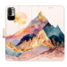 iSaprio flip pouzdro Beautiful Mountains pro Xiaomi Redmi Note 10 5G