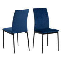 Actona Jídelní židle Demina tmavě modrá