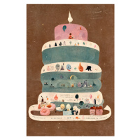 Ilustrace My First Birthday, Treechild, 26.7 × 40 cm