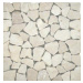 Kamenná mozaika Premium Mosaic Stone béžová 30x30 cm mat STMOSCRW