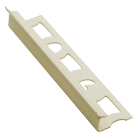 Lišta vnitřní rohová Profil-EU jasmín, PVC, délka 250 cm, výška hrany 9 mm, LV925020