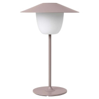 Světle růžová nízká led lampa Blomus Ani Lamp