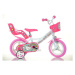 Dino Bikes Dětské kolo 12" 124RL-HK2 Hello Kitty 2