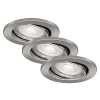 Briloner Briloner 7277-032-SADA 3xLED Stmívatelné koupelnové svítidlo 1xGU10/5W/230V IP23