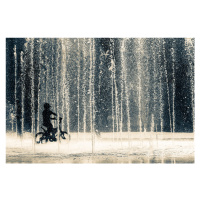 Fotografie Ride through the drops, Ehsan Razzazi, 40x26.7 cm
