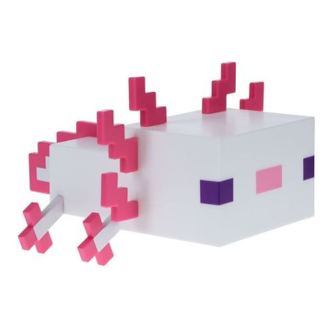 Lampička Minecraft - Axolotl