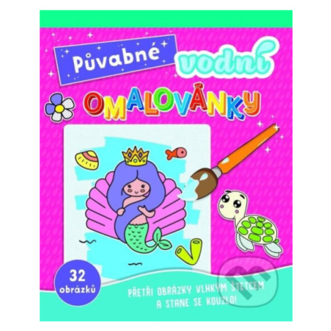 Půvabné vodní omalovánky - kniha z kategorie Omalovánky