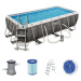 Zahradní bazén Bestway 56721 Power Steel 4.04mx 2.01mx 1.00m Rectangular s kartuš. filtr