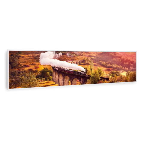 Klarstein Wonderwall Air Art Smart, infračervený ohřívač, 60 x 60 cm, 350 W, vlak