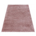 Ayyildiz koberce Kusový koberec Fluffy Shaggy 3500 rose - 140x200 cm