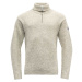 Devold Vlněný svetr Nansen Wool Zip Neck- Grey Melange Velikost: XL