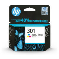 HP 301 originální inkoustová kazeta tříbarevná CH562EE Vícebarevná