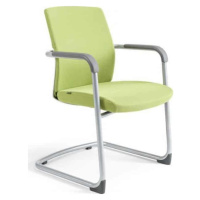 Office Pro Jednací židle JCON WHITE - zelená 203