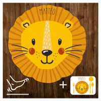 Hrací podložka pro miminko - Žlutý lev