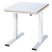 RAU Psací stůl s elektrickým přestavováním výšky, ocelový povlak, nosnost 300 kg, š x h 750 x 10
