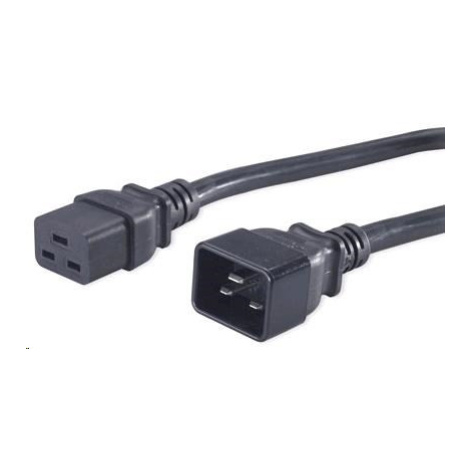 PREMIUMCORD Kabel napájecí 230V/16A prodlužovací 3m (konektory IEC 320 C19 - IEC 320 C20)