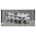 Rozkládací zahradní stůl Nardi Rio 140-210 cm bílý