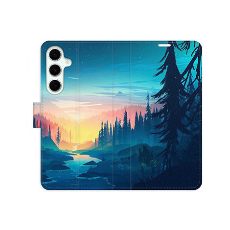 iSaprio Flip pouzdro Magical Landscape pro Samsung Galaxy S24 FE