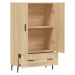 vidaXL Skříň highboard dub sonoma 69,5 x 31 x 115 cm kompozitní dřevo