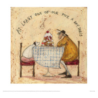 Umělecký tisk Sam Toft - At Least One of Our Five A Day Doris, 40 × 40 cm