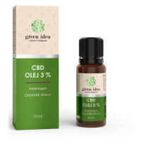 Green idea CBD 3% olej 10 ml