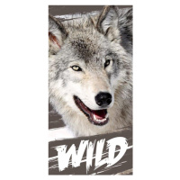 Faro Bavlněný ručník Wild Vlk 006 - 70x140 cm