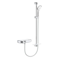 Termostat GROHE Smart Control s termostatickou baterií 150 mm chrom 34721000