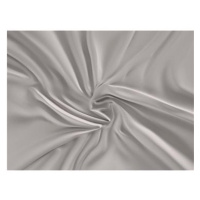 Kvalitex Saténové prostěradlo Luxury Collection 180 × 200 cm světle šedé Výška matrace do 15 cm