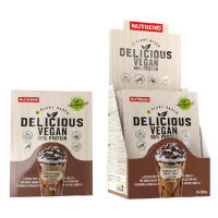 Nutrend Delicious Vegan Protein čokoláda + lískový ořech 5x30 g