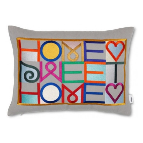 Vitra Embroidered Pillows - Home Sweet Home
