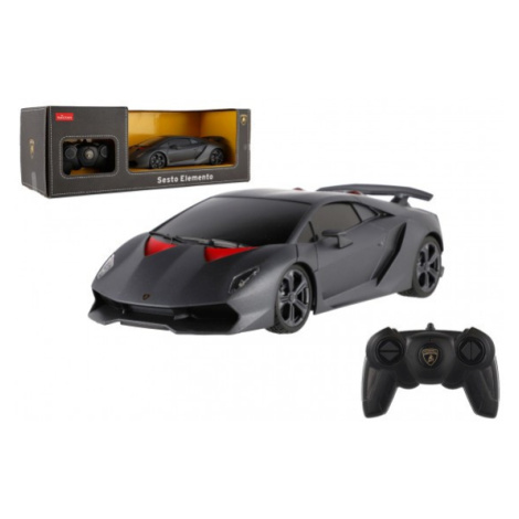 Auto RC Lamborghini Sesto Elemento RASTAR plast 23cm 2,4GHz na dálk. ovládání na bat. v krab.43x Teddies