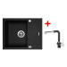 Sinks Linea 600 XC Granblack + Mix 3 P GR