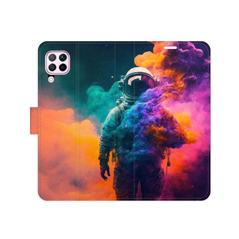 iSaprio flip pouzdro Astronaut in Colours 02 pro Huawei P40 Lite