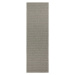 BT Carpet - Hanse Home koberce Běhoun Nature 104273 Light Grey – na ven i na doma - 80x500 cm