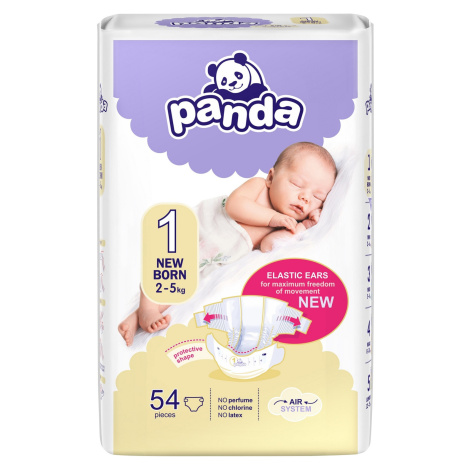 Panda New born dětské pleny 54 ks