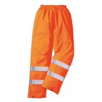 Portwest Reflexní nepromokavé kalhoty ESSENTIALS, oranžové 5XL H441o