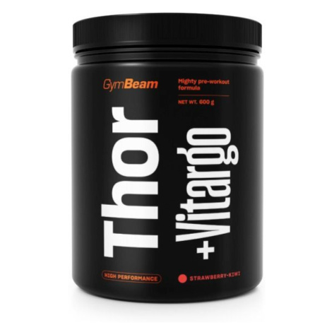 GymBeam Thor Fuel + Vitargo strawberry kiwi 600 g