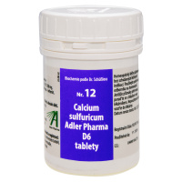 ADLER PHARMA Nr. 12 Calcium sulfuricum D6 2000 tablet