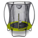 Trampolína s ochrannou sítí Silhouette trampoline Exit Toys kulatá průměr 183 cm zelená