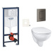 Závěsný wc set do lehkých stěn / předstěnová montáž Grohe Bau Ceramic SIKOGRSBAUSCAL0