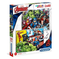 Puzzle 2x60 Avengers