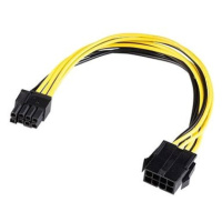 AKASA 12V ATX 8-Pin to PCIe 6+2 pin Adapter Cable