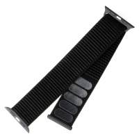 Nylonový řemínek FIXED Nylon Strap pro Apple Watch 40mm/ Watch 38mm, černá
