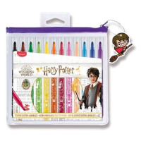 Dětské fixy Maped Color'Peps Harry Potter 12 barev, pouzdro na zip Maped
