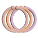 BIBS Loops kroužky 12 ks - Blush / Peach / Dusky Lilac
