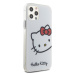 Hello Kitty IML Head Logo Kryt iPhone 12/12 Pro bílý
